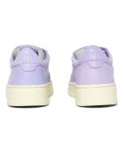 Baskets en Cuir de Chèvre Medalist Low violettes
