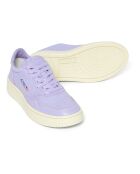 Baskets en Cuir de Chèvre Medalist Low violettes