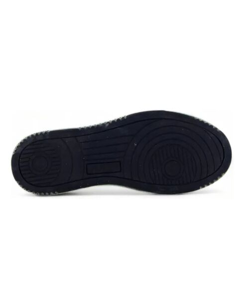 Baskets en Cuir Bicolore Super Vintage Low bleu clair/blanc