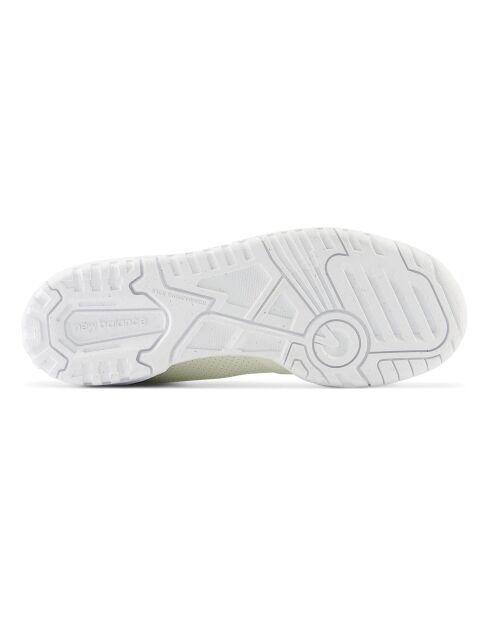 550 donkergroen/ecru leren sneakers