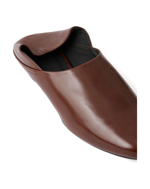 Mocassins en Cuir Andy cognac