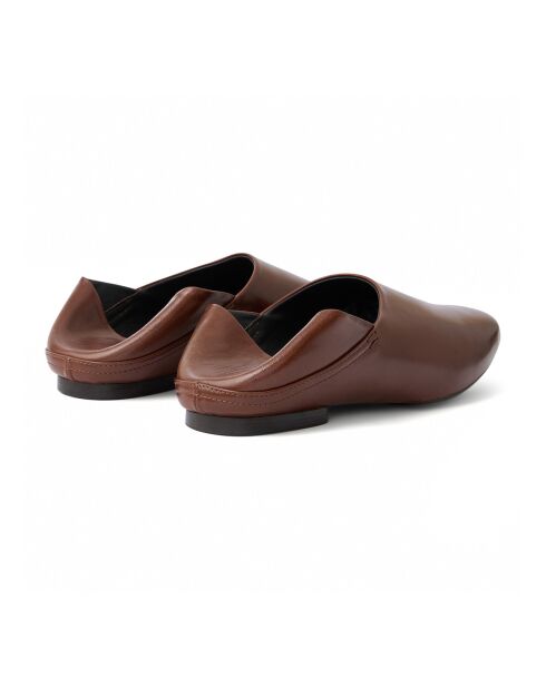 Mocassins en Cuir Andy cognac