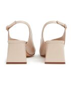 Sandales en Cuir Dalia beiges
