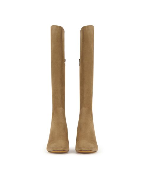 Bottes en Daim Danais noisette