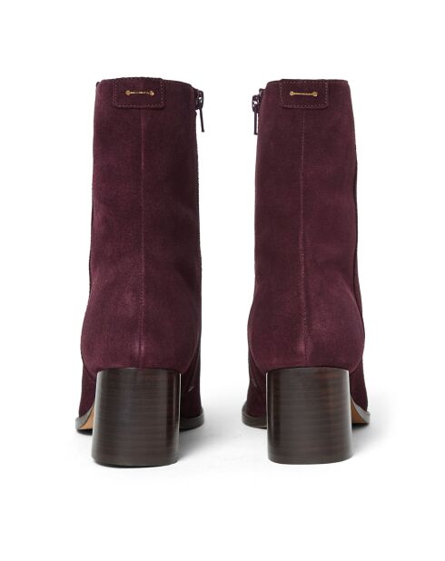 Bottines en Daim Dea marron - Talon 5 cm
