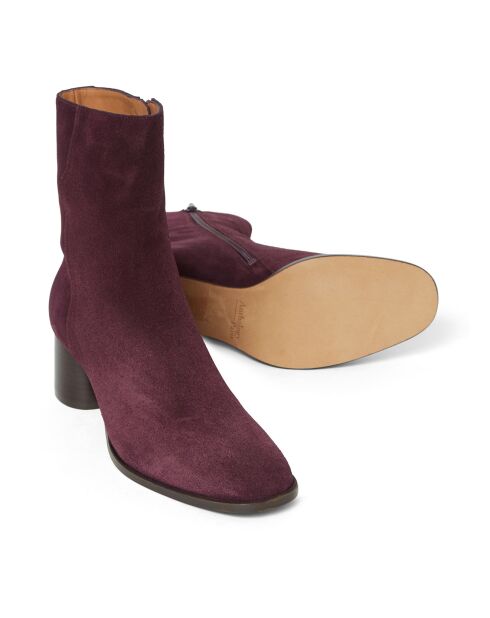 Bottines en Daim Dea marron - Talon 5 cm