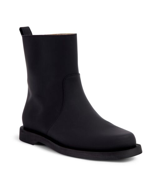 Stivali in pelle Nero Ero