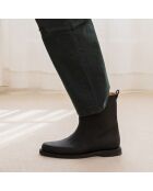 Boots en Cuir Ero noires