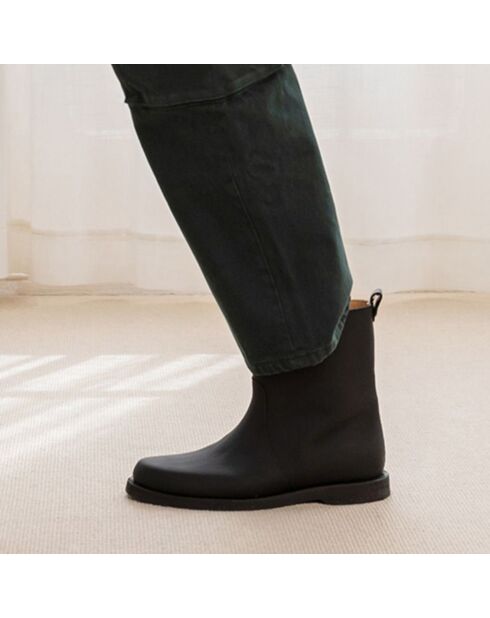 Boots en Cuir Ero noires