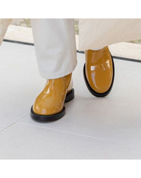 Boots en Cuir Ero jaunes