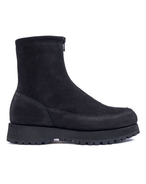 Boots en Cuir Este noires