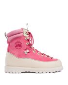 Boots en Cuir Everest roses