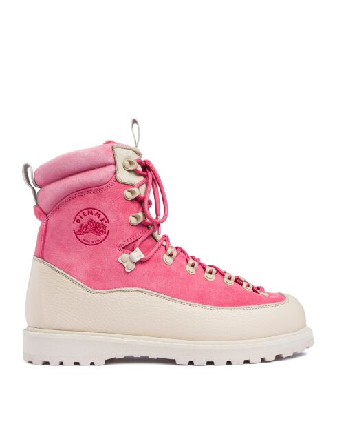 Boots en Cuir Everest roses