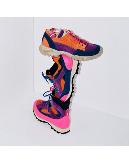 Boots en Cuir Civetta roses