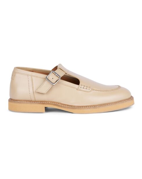 Mocassins en Cuir Ella sable