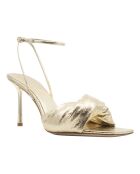 Sandales en Cuir Twisted 90 dorées
