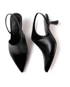 Sandales en Cuir Greta noires