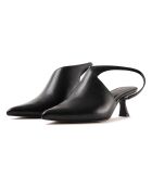 Sandales en Cuir Greta noires