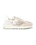 Baskets en Cuir Tenkei Slip On vieux rose
