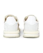 Baskets en Cuir Tenkei Slip On vieux rose