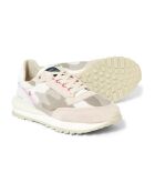 Baskets en Cuir Tenkei Slip On vieux rose