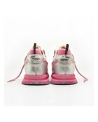 Baskets en Cuir Threedome.Zero roses