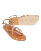 Sandales en Cuir Ingrid taupe