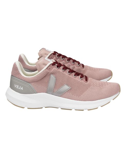 Sneakers stringate vegane Marlin rosa chiaro
