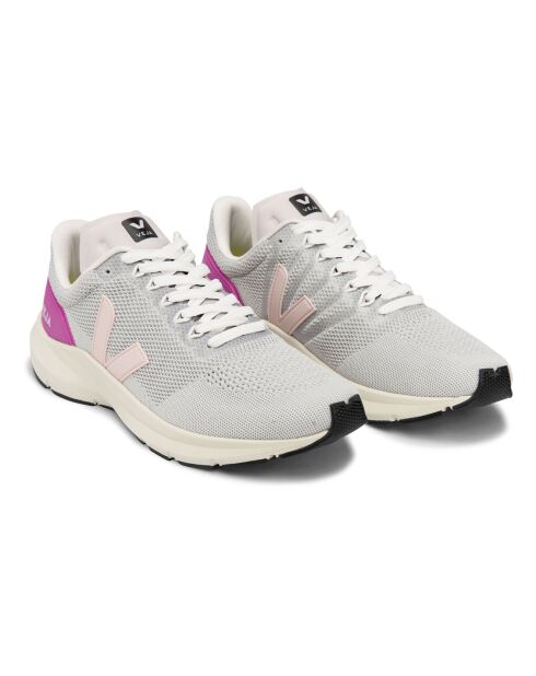 Baskets Marlin rose/gris