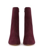 Bottines en Daim Maggi violettes - Talon 5 cm