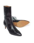 Bottines en Vernis Maggi noires - Talon 6 cm