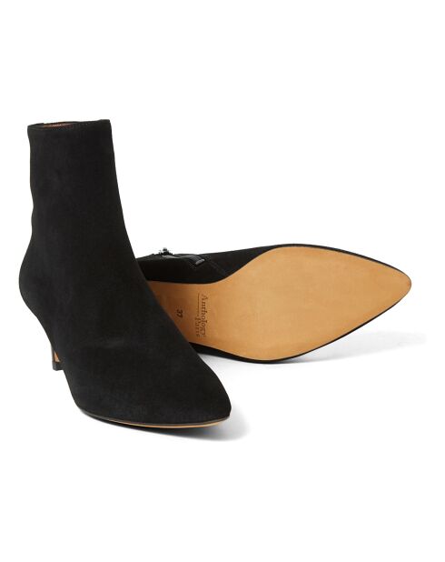 Bottines en Daim Mara noires