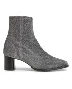 Boots Margret argentées - Talon 5 cm