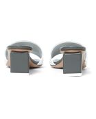 Mules en Cuir Mildred blanches