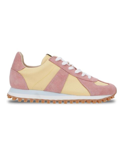 Baskets Gat Trail jaune pâle/rose