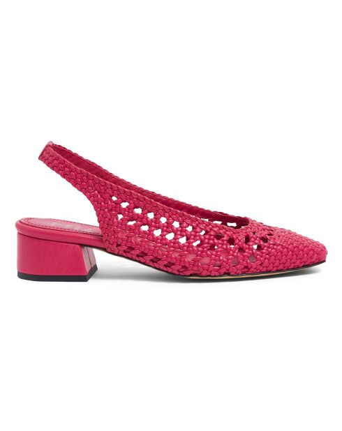 Slingbacks en Cuir Nova Tarragona roses