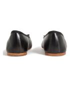 Ballerines en Cuir Lisse Leah noires