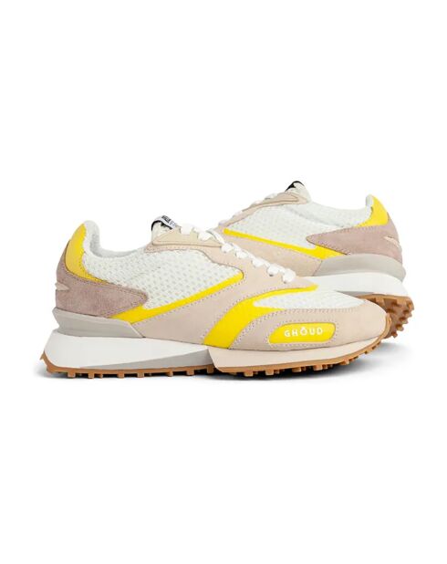 Baskets en Mesh Suede Rush Groove jaunes
