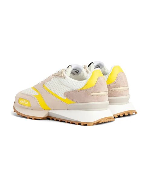 Baskets en Mesh Suede Rush Groove jaunes