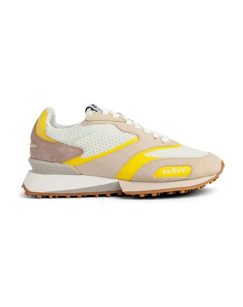Baskets en Mesh Suede Rush Groove jaunes