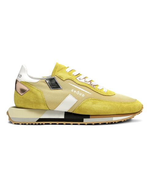 Baskets en Mesh Rush jaunes