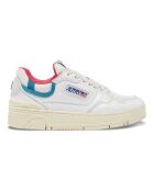 Baskets en Cuir Bicolore CLC Low bleues