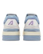 Baskets en Cuir Bicolore CLC Low bleu clair