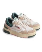 Baskets en Cuir Bicolore CLC Low vert foncé