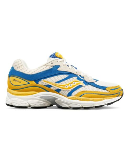 Baskets en Cuir Pro Grid Omni 9 jaunes