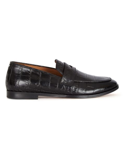 Mocassins en Cuir Tilda noirs