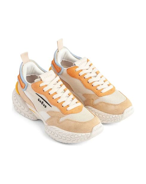 Baskets en Cuir Tyre orange