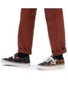 Baskets en Cuir Style 73 DX Safari marron