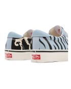 Baskets en Cuir Style 73 DX bleu ciel