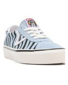 Baskets en Cuir Style 73 DX bleu ciel